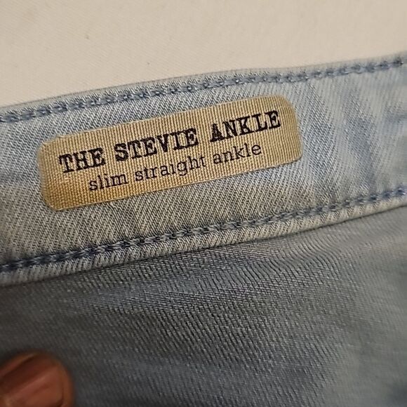 AG The Stevie Ankle Slim Straight Ankle Jean 30R - Picture 7 of 10